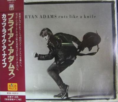 CD БРАЙАН АДАМС - Cuts Like A Knif POCM2079 A&M Records 1997 Япония Японские Саундтреки Б/У