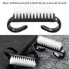 Professional Adults Nail Art Cleaning Brush Salon Spa Fingernail Dust Dead Skin Brushes Manicure Equipment Beauty Supplies