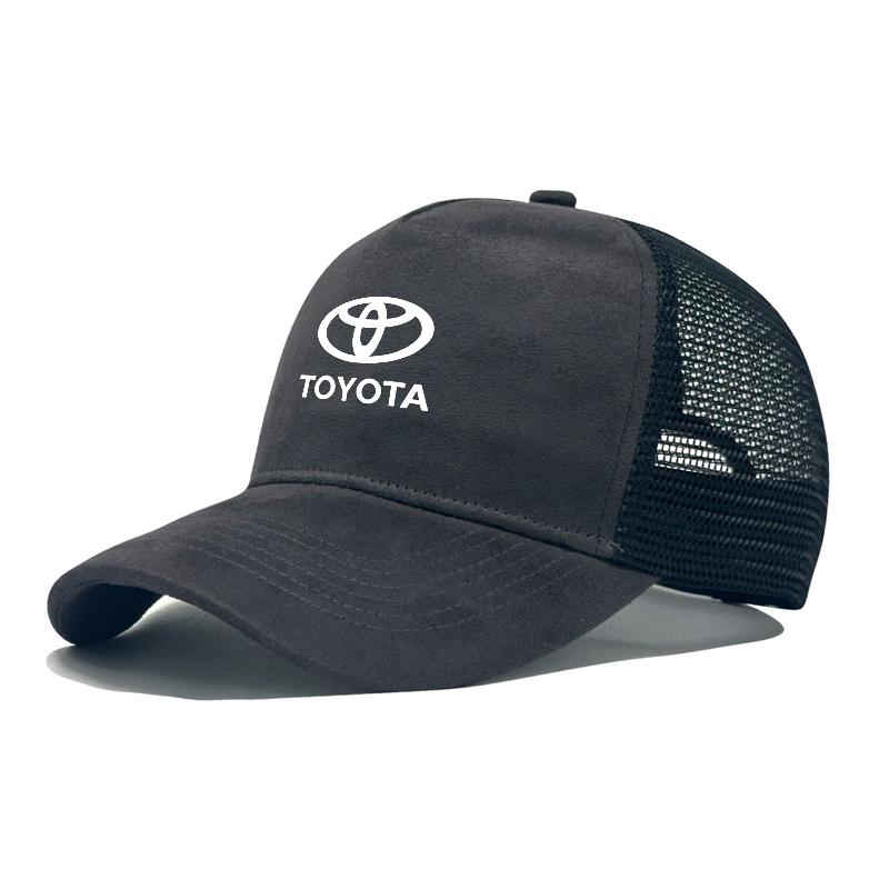 LGPE6 Car Logo Outdoor Sports Casual Sunscreen Hat Breathable Baseball Cap For Toyota Chr Rav4 Yaris Camry Highlander Auris Prius TRD