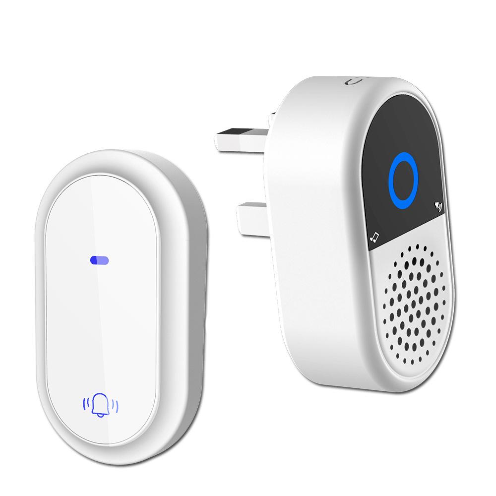 Новый беспроводной дверной звонок с самопитанием, громкий 433 МГц для склада или использования на улице в вилле