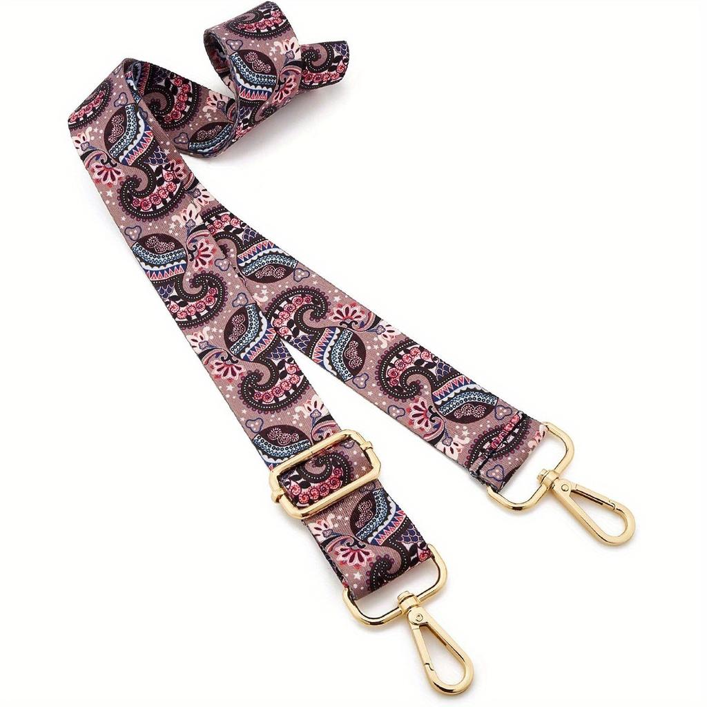 Ремень для сумки через плечо, регулируемый полосатый узор, женский ремень через плечо, сделай сам, утепленный модный нейлоновый новый ремень для сумки