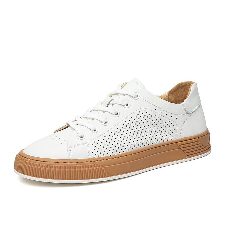 Wenzhou Men's Casual Leather Shoes 2025 Inventory Processing Live Stream Supply Stall Shoe Processing Shoes Men's Leather Shoes