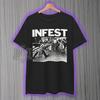 Infest Футболка infest, infest панк, панк, powerviolnce, infest футболка Унисекс Футболка