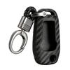 Silicone Carbon Fiber Car Key Fob Case Cover For Ford Focus Mondeo Explorer Mustang Smart Remote 3 4 Button Protection