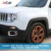 JeCar ABS 1,4 ступица колеса, украшение для шин, накладка, наклейки, рамка для Jeep Renegade 2016-2018, экстерьер автомобиля