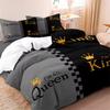 Couple Bedding Set 3D Duvet Cover Set Single Double Twin Full Size Teens Adults Bedclothes Soft Polyester Bed Linen For Baby