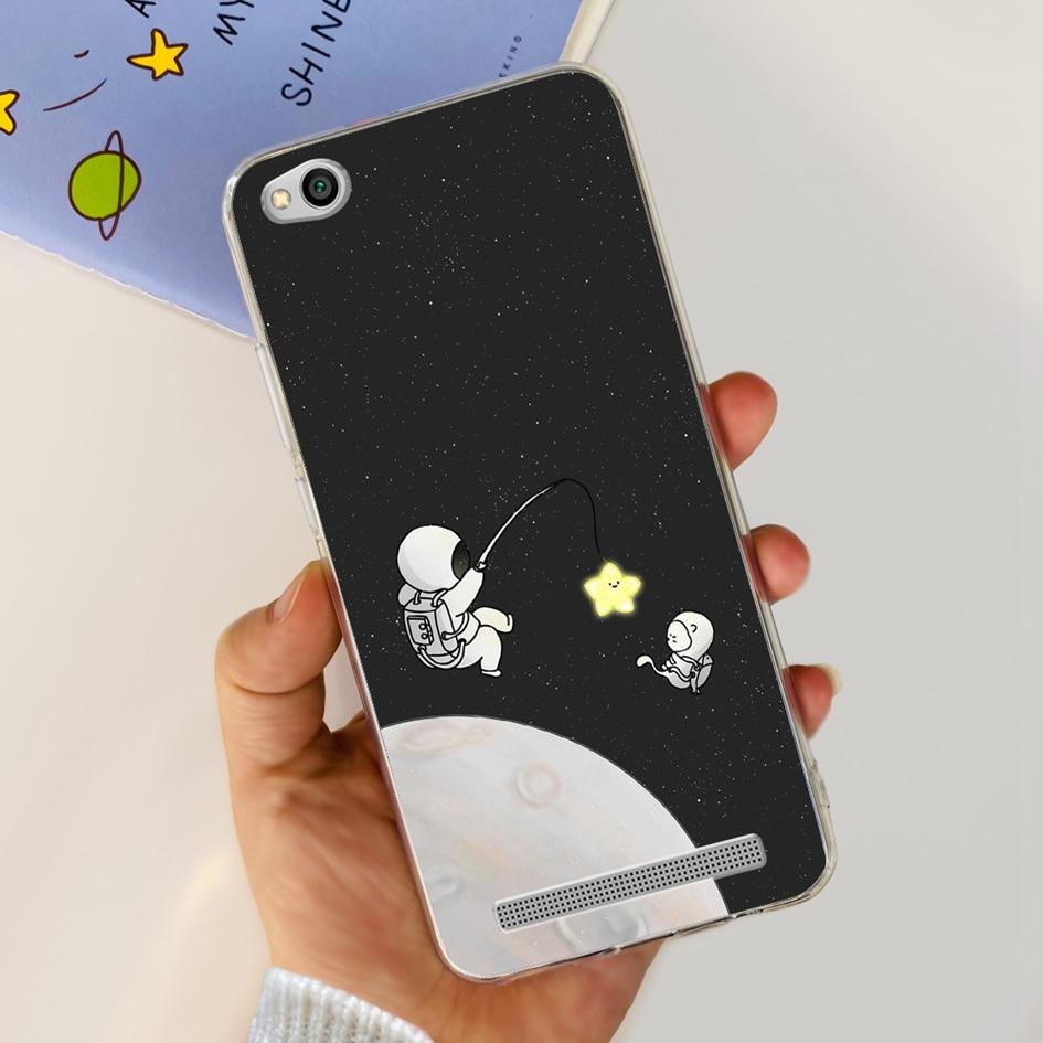 For Xiaomi Redmi 4A Case Fashion Butterfly Transparent Silicone Soft Cover For Xiaomi Redmi 5A Funda Redmi5A Redmi4A Phone Cases