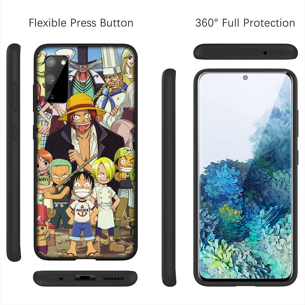 Чехол для iPhone 16 15 Xiaomi Redmi Note 14 13 12 11 Pro Max X 8 9 16e Samsung Galaxy S25 S24 S23 Moto 14C 13C OPPO Huawei One Piece Luffy Phone Case