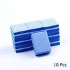 10/50pcs Double-sided Mini Nail File Blocks Colorful Sponge Nail Polish Sanding Buffer Strips Polishing Manicure Tools