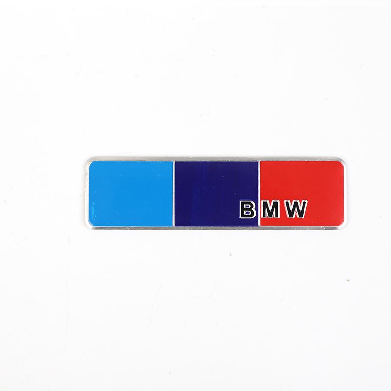 djpxh3 3D Metal Sticker Body Trunk Decal Emblem Badge Racing Style Exterior Modified Parts For BMW i3 i4 G07 G06 G05 G02 G01 F02 F06