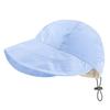 Foldable Beach  Caps Wide Brim Bucket Hat Summer Quick-drying Visors  Men Women