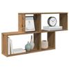 VidaXL Wall Shelf Artisan Oak 100x18x53 Cm Engineered Wood, Cube Wall Shelf, Wall Cabinet, Shelf 856593