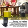 Collapsible Mesh Trash Can Garbage Bag Foldable Design Large Capacity Portable