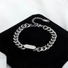 Classic Exquisite Chain Bracelet for Women Trendy Stainless Steel Non-fading Bangle for Daily Wear Party Gift