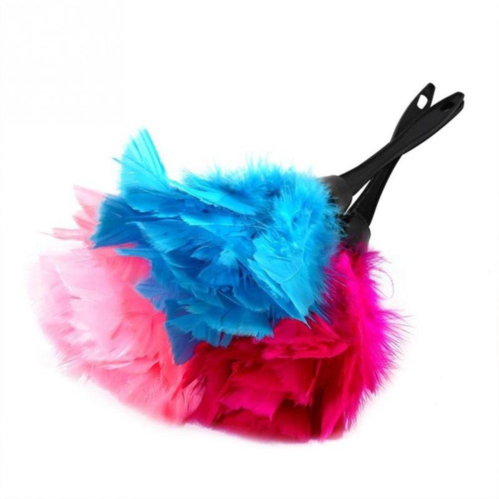 New Car Washer Anti-static Plastic Handle Cleaner Home Cleaning Turkey Feather Duster