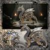 And Gold Gothic Steampunk Dragon Statue