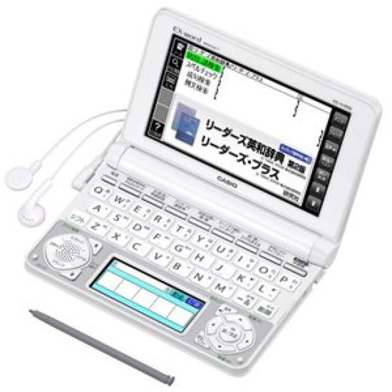 Casio Electronic Dictionary for High School 150 White Ex-word Students, Contents, XD-N4900WE,