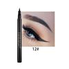 12 Colors Multicolour Black Liquid Eyeliner Pen Waterproof Pencil Long-lasting Liquid Eyeliner Makeup Women  Eyes Cosmetics