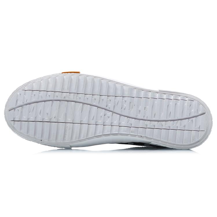 Li Ning Классические Высокие Кеды из Холста X Disney 'Бело-Черный' AGCR179-3