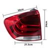 Для BMW X1 E84 2008 2009 2010 2011-2015 Автомобильная задняя фара Задний указатель поворота Стоп-сигнал Задний фонарь Предупреждающий фонарь бампера автомобиля Без лампочки
