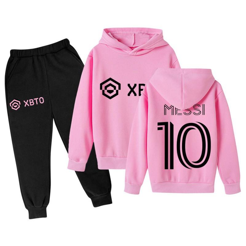 Kids Hoodie Sweatshirt Set Casual 2-Piece Outfit Winter A Class 100-160cm