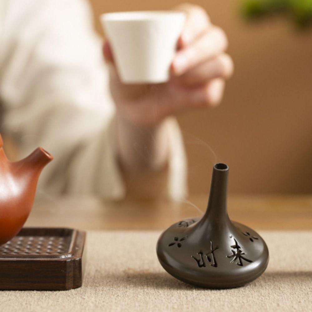 Openwork Calligraphy Incense Holder Chinese-style Retro Censer Aromatherapy