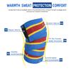 Knee Wraps Men Fitness Weight Lifting Elastic Bandage Compression Knee Support Sports Strap Knee Protector Bands Pad Sleeve