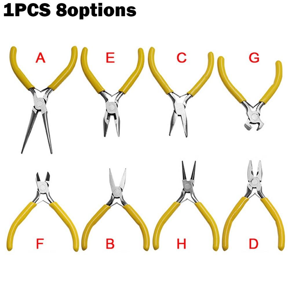 Набор инструментов и оборудования для ювелирных изделий, длинноигольчатые круглогубцы для резки проволоки