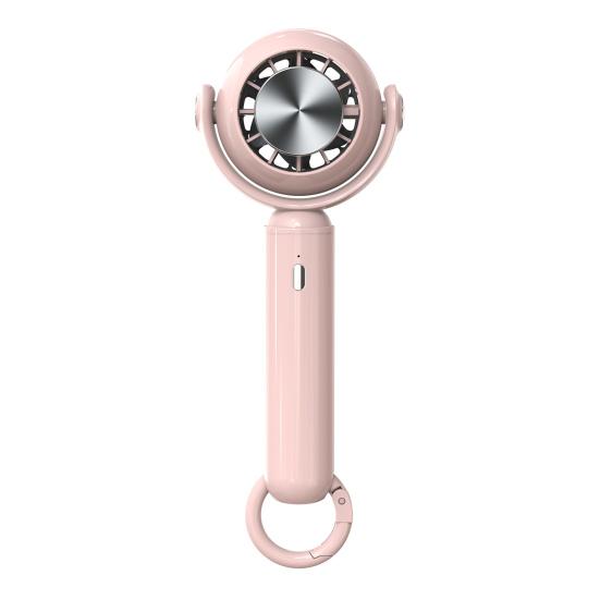 Air Conditioner Fan Powerful Handheld Fan with 3-Speed Settings Low Noise Battery-Operated Rechargeable Portable Small Fan