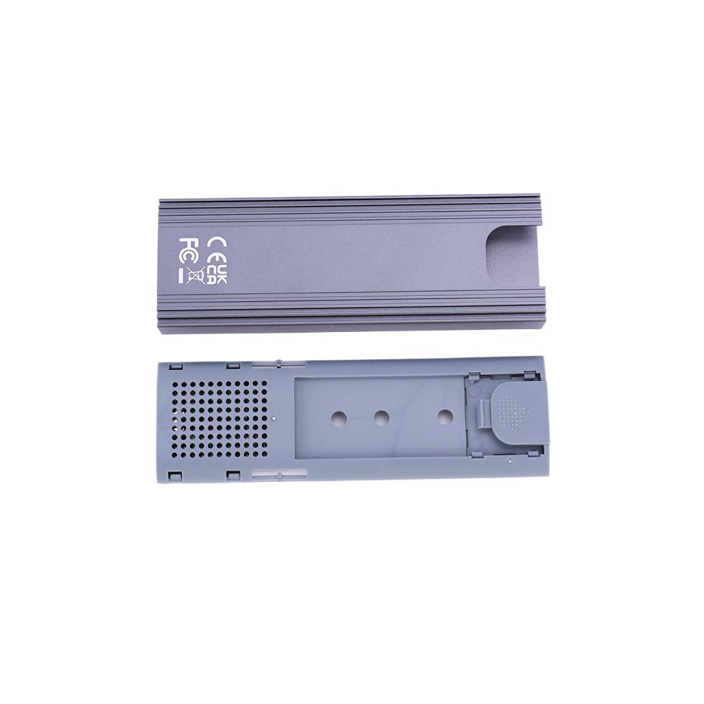 Адаптер корпуса M.2 NVME SATA Dual Protocol SSD, корпус M.2 SSD без инструментов, корпус твердотельного накопителя для NVME PCIE NGFF SATA SSD