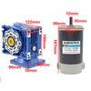 New Arrival 5D300GD-RV40 DC12V / 24V 300W 9A DC Gear Motor Worm Gear Gearbox High Torque Gear Motor 1800r/min