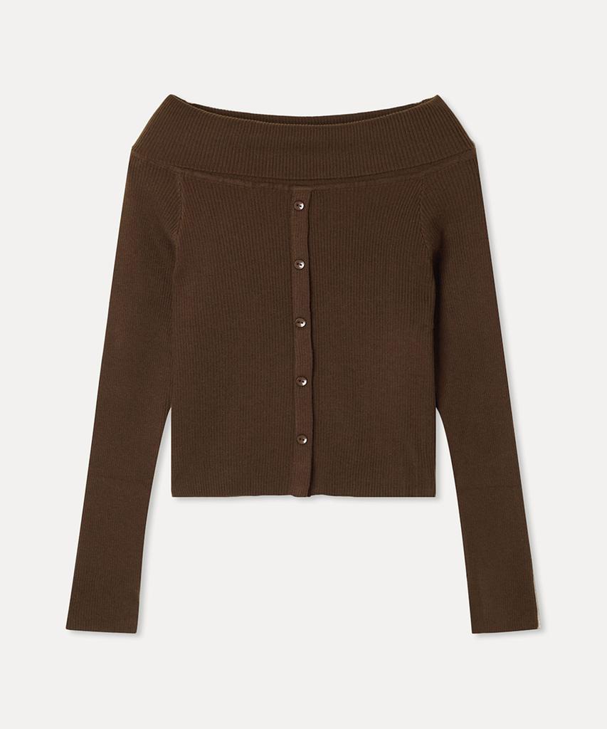 MIXXO [Wool Blend] Off-Shoulder Pullover Re Kaf94Ss_Miwkaf94Qs