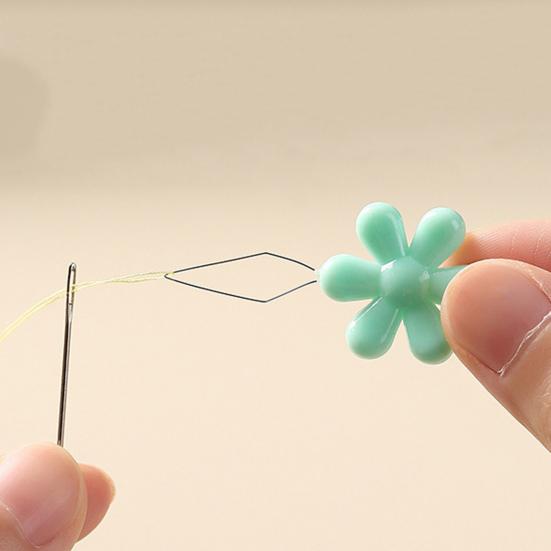 Швейная коробка Магнитный органайзер для игл Катушка ниток Нитковдеватель Наперсток Чехол для хранения Органайзер для швейного набора