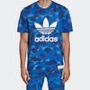 Adidas Мужские камуфляжные футболки Originals X Bape, синие DP0194