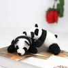 Adorable Plush Panda Keychain 10cm Soft Short Plush Toy With Pp Cotton Filling