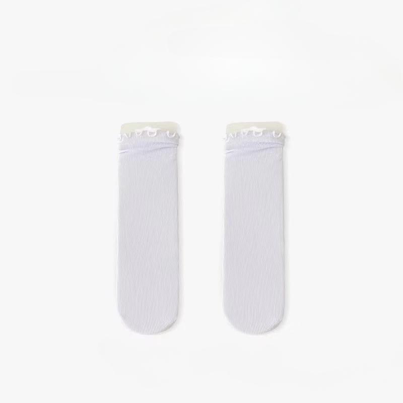 Хлопковые дышащие женские носки Харадзюку Ретро Уличная одежда Однотонные черные белые носки Женские Японские Каваи Милые Носки с оборками