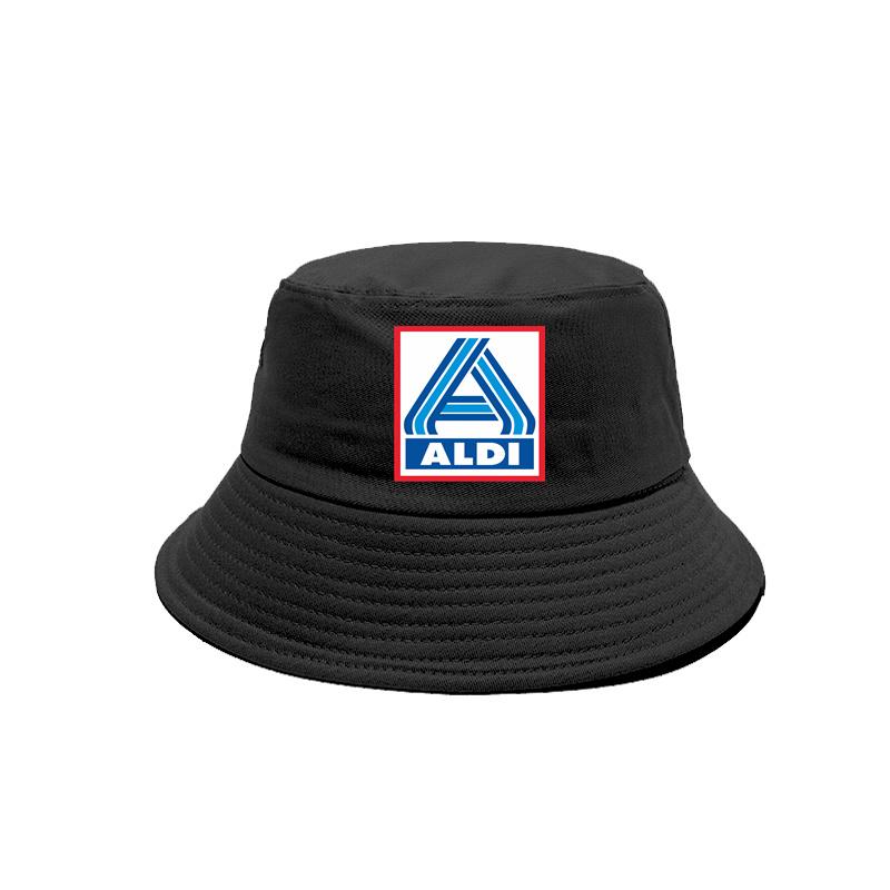 Aldi Market Bucket Hat Cap Unisex Women Unisex Panama Cap Outdoor Summer Adjustable Aldi Bob Caps MZ