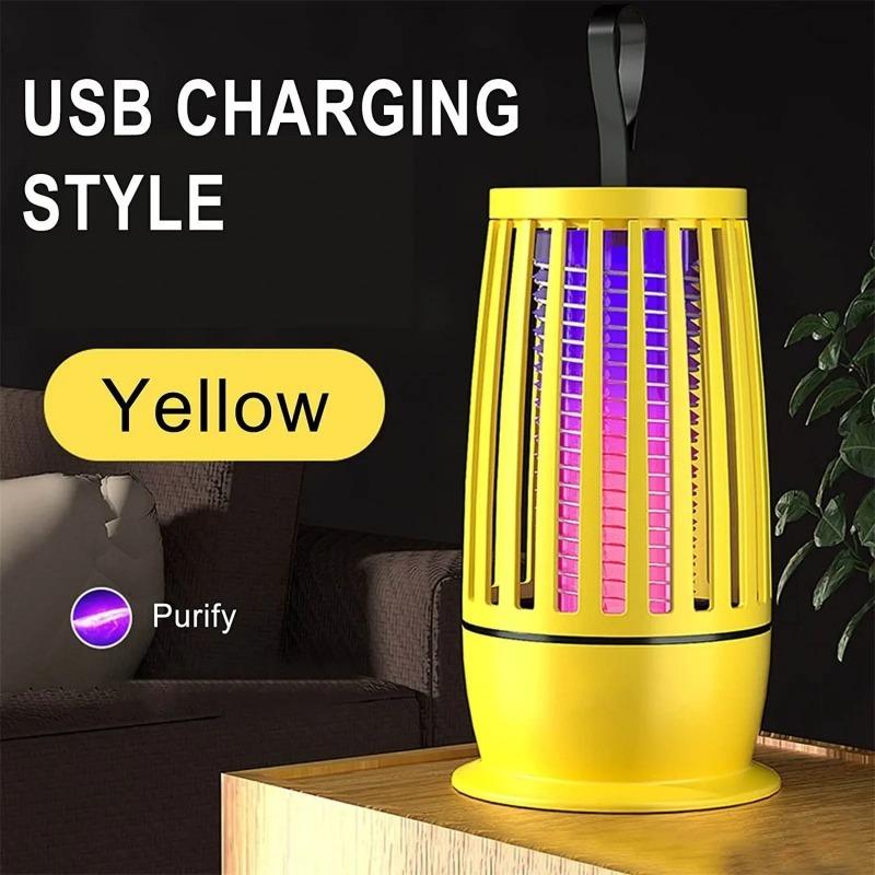 Mosquito  Killer Lamp Portable USB Rechargeable Electric Fly Trap Zapper Insect Killer Repellent Outdoor Mute Anti Mosquito Lamp