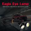 10 шт. 18/23 мм автомобильный светильник Eagle Eye DRL светодиодные дневные ходовые огни резервные парковочные сигнальные лампы