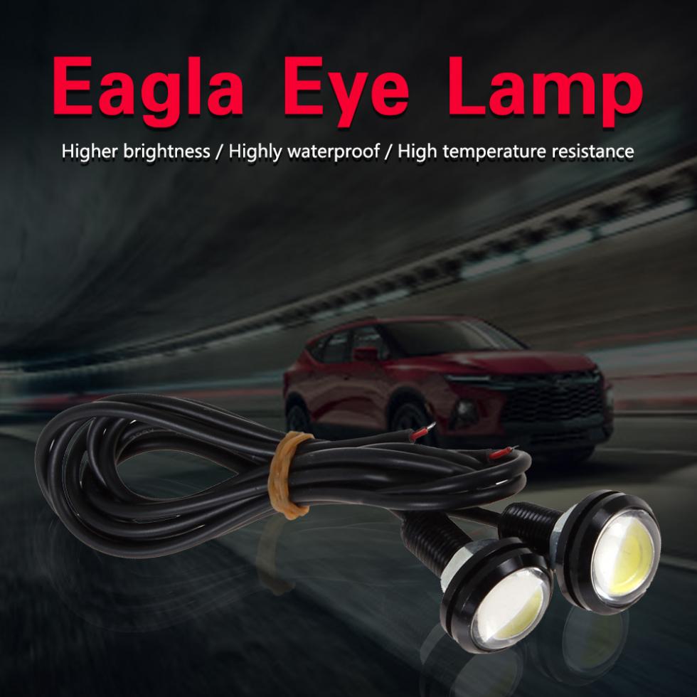 10 шт. 18/23 мм автомобильный светильник Eagle Eye DRL светодиодные дневные ходовые огни резервные парковочные сигнальные лампы