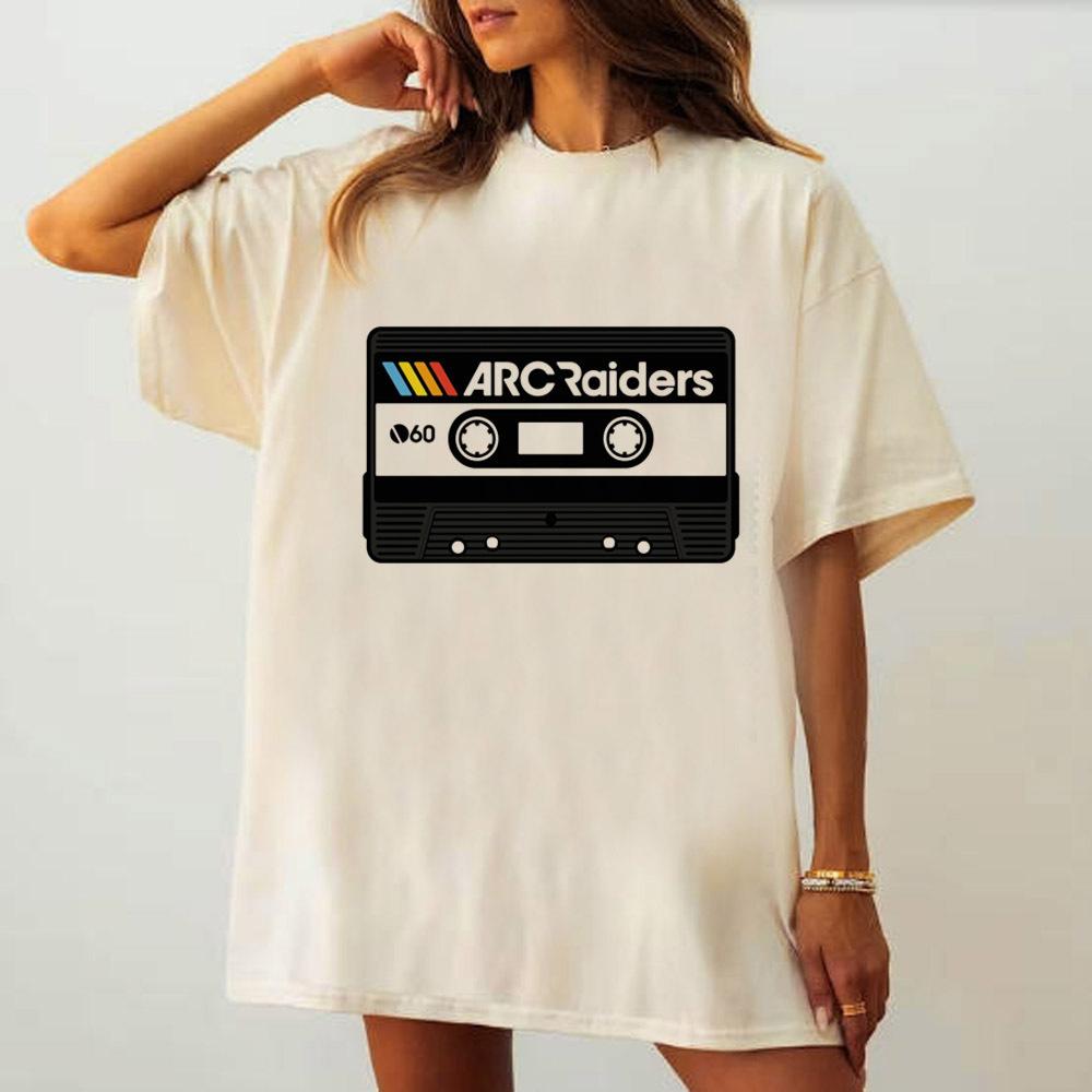 Arc Raiders tshirt Women Classic Women Digital 80s korean clothes top tees graphic streetwear Punk Pop Culture
