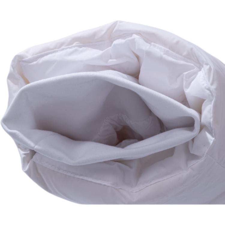 Anta Короткая куртка-пуховик с вышитым национальным флагом и воротником-стойкой, унисекс, белая 552210718-2