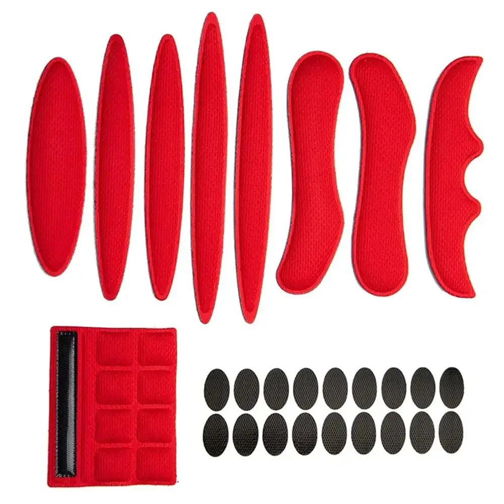 Bicycle Helmet Padding Foam Liner Kit Detachable One-Piece EVA Hot Cold Press Molding Comfortable Breathable Cycling Accessory