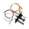 Natural Gas Pilot Assembly with Thermocouple,Thermopile and Nozzle,LP Ng 3 Way Replacement