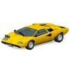 Aoshima Bunka Kyozai (AOSHIMA) 1/32 The Snap Kit Series Lamborghini Countach LP400 Yellow Pre-Colored Plastic Model Kit 20-B