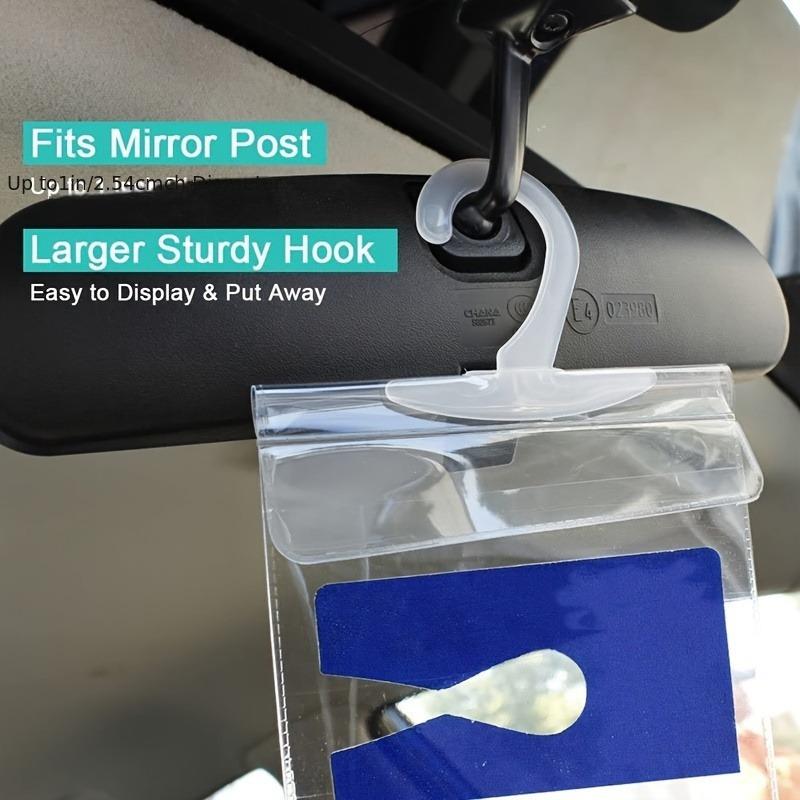 Keep Your Parking Placard Safe and Visible with This Ultra Transparent Placard Holder and Hanger