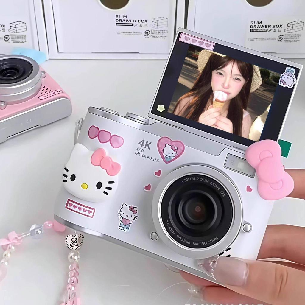 Цифровая камера Hello Kitty с откидным дисплеем для начинающих - Идеальный подарок для девочек