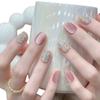 ELIVLT Daily Short-Long Design Self-Adhesive Nail Tips 24P 1 Set