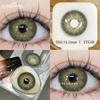 Eyeshare Colored Contact Lenses Black Natural Yearly Disposable Soft Lenses Blue Contact Lenses Purple Fashion Colored Lenses 1 Pair