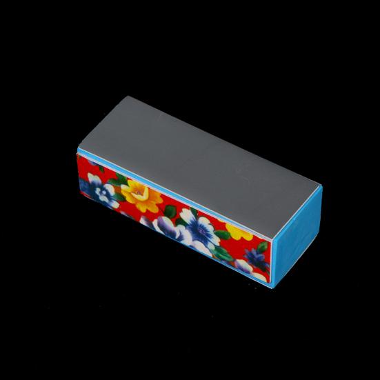 6Pcs Nail Art Sanding File Buffer Block Cleaning Brush Manicure Tool Kit Set